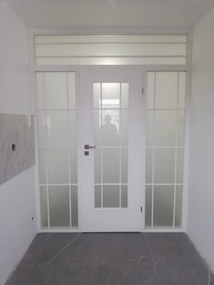 Perete despartitor sticla - Dimensiuni configurabile la comanda 501 - 990 mm, 1000 - 2090 mm