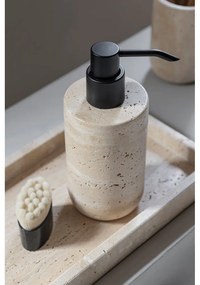 Dozator de săpun lichid bej din piatră 250 ml Travertine – Mette Ditmer Denmark