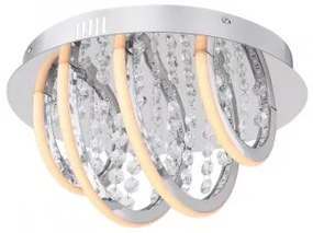 Plafoniera moderna LED RGB 15W GERT 67104-15 Globo