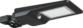Lampă stradală LED Sol STREET cu senzor, 20W/7,4V, 3000/4000/6000K, IP65, 5400 mAh