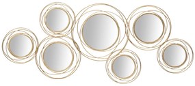 Oglinda Gold Circles 124,5/4/53,5 cm