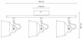 LED Plafonieră aplicată 3xE14/8W/230V