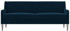 Canapea albastră 190 cm Virginia - CosmoLiving by Cosmopolitan