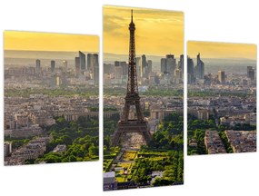 Tablou - Panorama Parisului (90x60 cm)