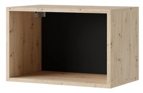 Raft suspendat Calabria P50 (stejar artisan + negru). 1051544