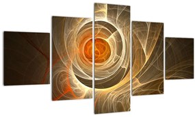 Tablou cu abstracție (125x70 cm), în 40 de alte dimensiuni noi