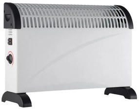 Convector Electra ECH-1105, 2000W, 3 trepte, Termostat, Protecție la supraîncălzire, Alb