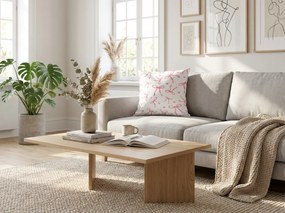 Husa pentru perna PINKABELLE 45x45 cm, alb