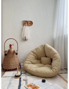 Fotoliu pentru copii verde de relaxare Mini Nido - Karup Design