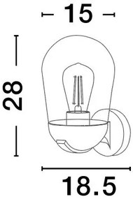 Aplica pentru iluminat exterior IP54 OMIKA