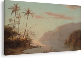 Tablou - Camille Pissarro, A creek in st. Thomas (Virgin Islands), reproducere (90x60 cm)