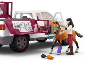 Schleich 42704 Veterinar mobil cu remorcă