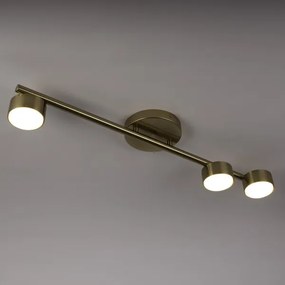 Spot PUNTO 3xGX53/12W/230V auriu