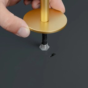 Lustră gri antracit LED cu intensitate reglabilă din metal cu abajur din metal ø 31 cm Asteria Plus – UMAGE