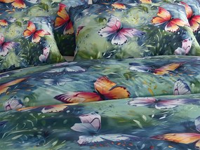 Lenjerie de pat din microfibra COLORFUL BUTTERFLY, colorat Dimensiune lenjerie de pat: 70 x 90 cm | 140 x 220 cm