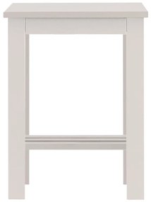 Noptieră Støraa Trento, alb