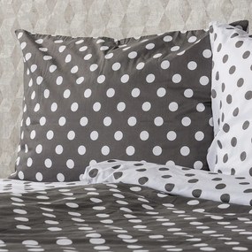 Lenjerie de pat 2 pers. 4Home Buline gri, 220 x 200 cm, 2 buc. 70 x 90 cm, 220 x 200 cm, 2 buc. 70 x 90 cm