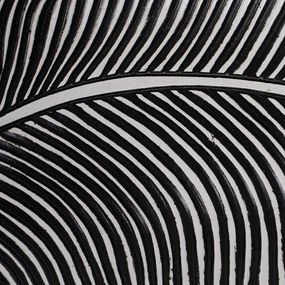 Tavă decorativă din polirășină 16x37 cm B&amp;W – Ixia