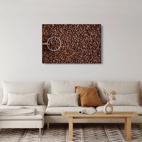 Tablou - boabe de cafea (90x60 cm)