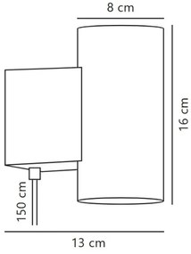 Aplică LED dimabilă Nordlux MONA LED/10W/230V