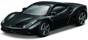 Macheta masinuta Bburago scara 1 43 Ferrari 488GTB, negru, BB36000 36023N