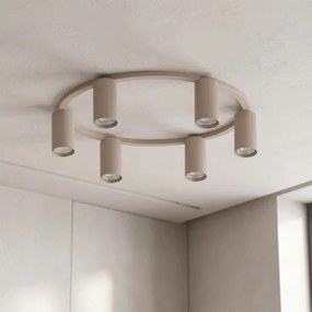 Brilagi - Lampă de tavan SELE 6xGU10/30W/230V bej
