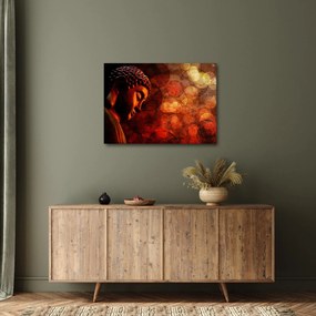 Tablou - Buddha în nuanțe roșii (70x50 cm)