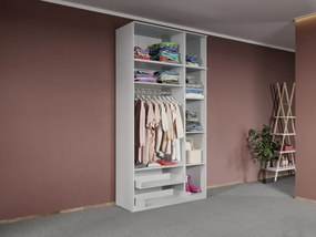 Set mobila dormitor 4 piese Alb Levi C20