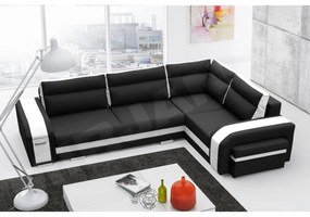 Colțar Sally (Alb + Negru). Promo -17%. 1070412
