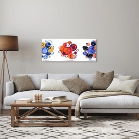 Tabloul cercuri colorate (120x50 cm)