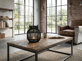 Lampa metalica MAREN HALO 18,5 cm, neagra