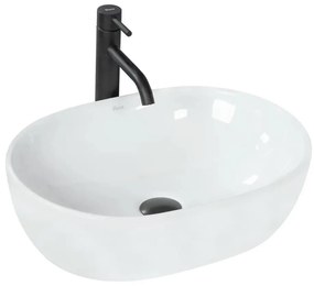 REA-U0416 - Lavoar pentru blat AMELIA 34,5 x 48 cm ceramică/alb lucios