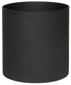 Ghiveci de flori Puk, culoare vulcan negru, dimensiuni multiple - PotteryPots Mărime: S - v. 15 cm, ⌀ 15 cm