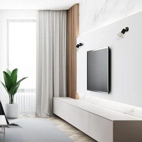 Spot de perete DANTE 1xGU10/25W/230V negru/auriu