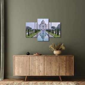 Tablou - Taj Mahal în răsăsrit de soare (90x60 cm)