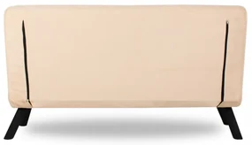 Canapea cu 2 Locuri Sando 2-Seater, Crem, Extensibila