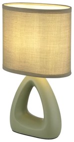 Lampa de masa ceramica verde TRIANGLE