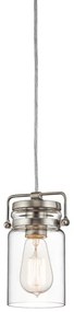 Lustră pe cablu BRINLEY 1xE27/60W/230V crom mat Elstead KL-BRINLEY-MP-NI