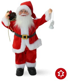 Moș Crăciun Roșu Clasic 60 cm