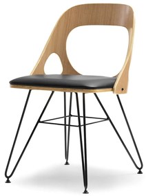 Scaun Alik (stejar negru + negru). 1110879