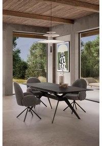 Fotoliu gri închis Dario – Marckeric