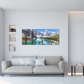 Tablou - Parcul Național Banff (120x50 cm)