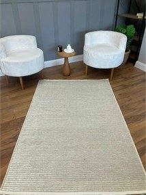 Covor 514SRZ2059, 80x150 cm, forma dreptunghiulara, material tesut, cr