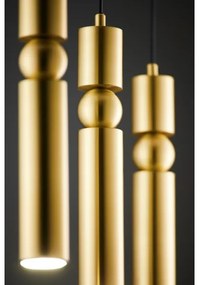 Lustră pe cablu Jupiter 2010 ALAS 3xGU10/10W/230V auriu