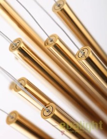 Lustra LED dimabila design Premium Class Quality ORGANIC FAT GOLD P0265D MX