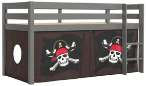 PINO PAT SEMI-INALT și cortina Caribian Pirates.