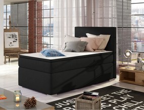 Pat boxspring Rocco pe stanga 90x200 cm Sawana 14