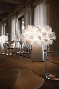 Veioza, Lampa de masa cu baterii ideala restaurant Clizia Mama Non Mama White
