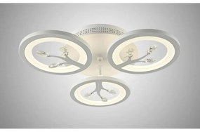 Lustra LED Cu Telecomanda, Intensitate Reglabila, 72W, Alb, Elit's EsnK27-3