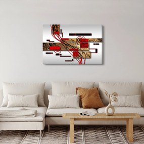 Tablou cu abstracție (90x60 cm)